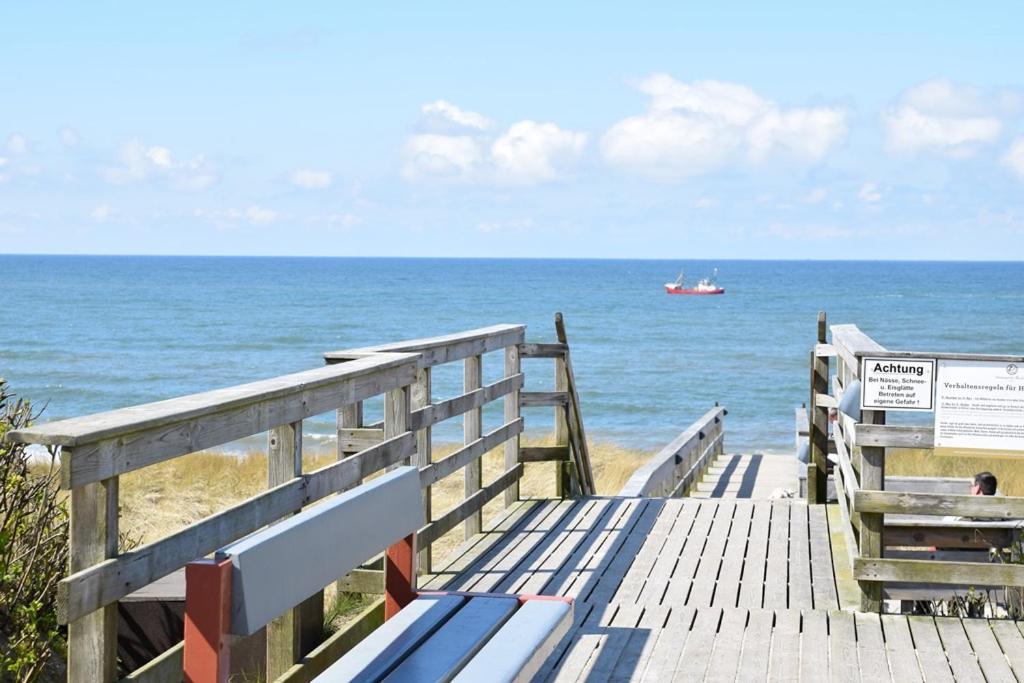 3-Zimmer Appartement In Wenningstedt In Ruhiger Lage Bagian luar foto
